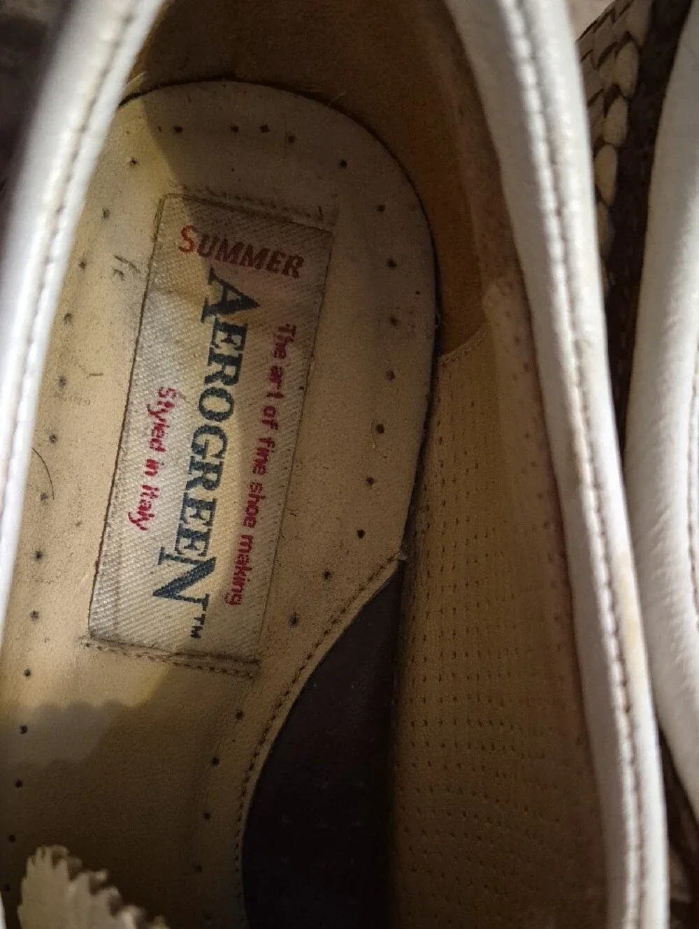 Men's Woven Leather Slip-On Loafers - Brown and Tan